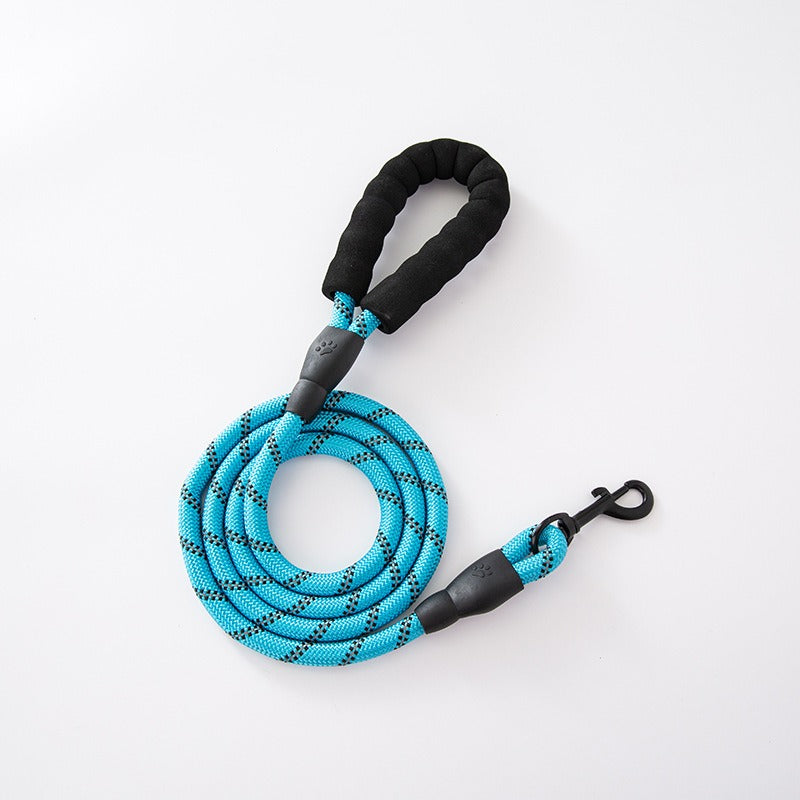 Dog Leash Foam Handle Round Rope - Dog Harness UK