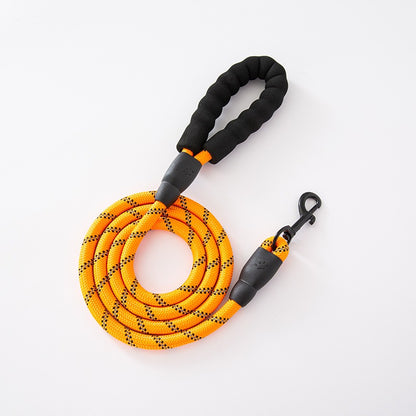 Dog Leash Foam Handle Round Rope - Dog Harness UK