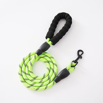 Dog Leash Foam Handle Round Rope - Dog Harness UK