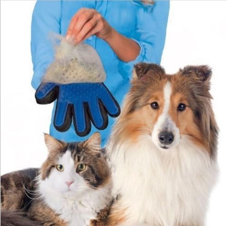 Silicone Glove Pet Grooming Dogs Bath Pet Cleaning